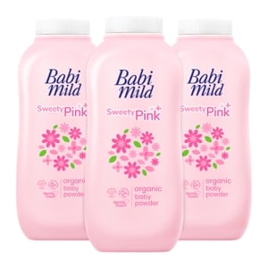 BABI MILD SWEET PINK POWDER 160g - BABI MILD BABY POWDER