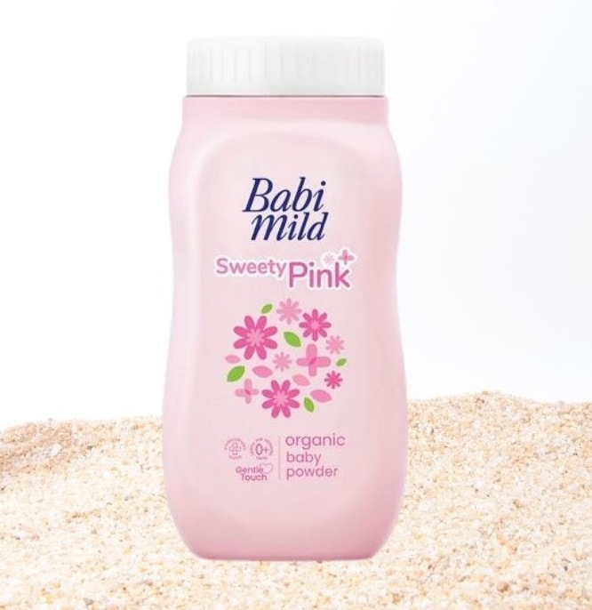 BABI MILD SWEETY PINK BABY POWDER 45g - BABI MILD BABY POWDER
