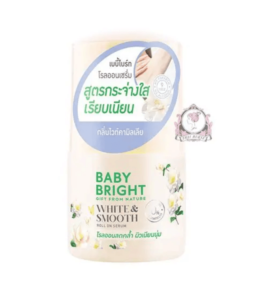 BB WHITE & SMOOTH ROLL ON SERUM 50g - BABY BRIGHT DEODORANT