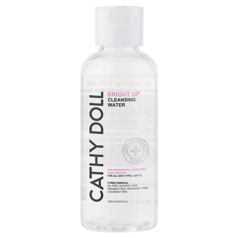 CD BRIGHT UP CLEANSING WATER 120ml - CATHY DOLL FACE CLEANSER