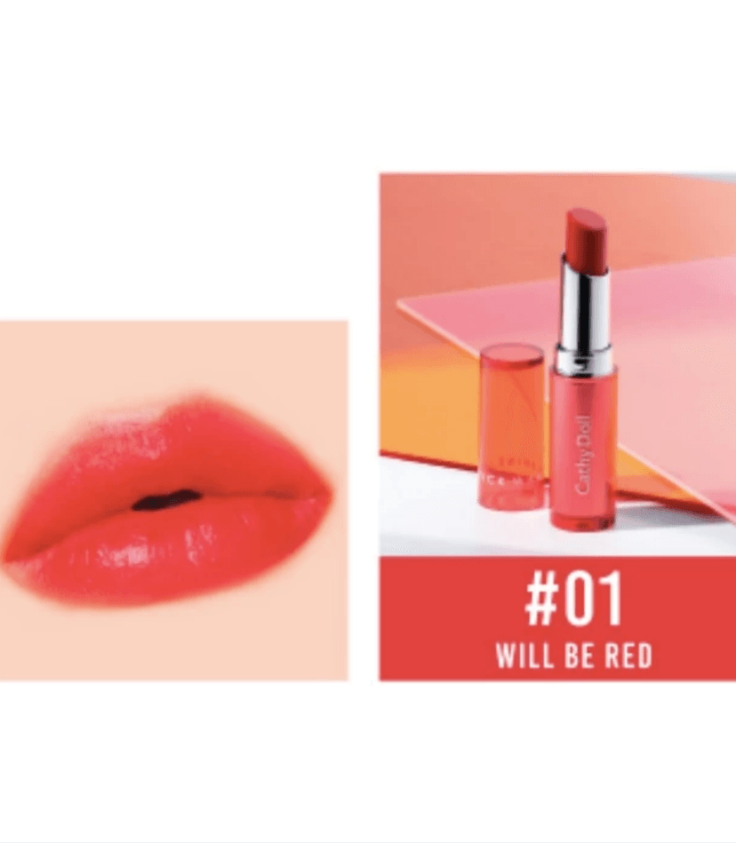 CD WANNA SHINE LIPSTICK #1 - CATHY DOLL BEAUTY PRODUCTS