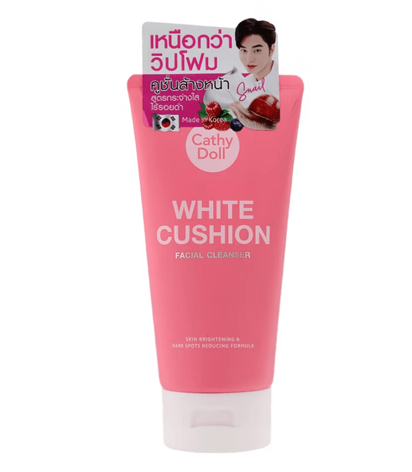 CD WHITE CUSHION FACIAL CLEANSER 120g - CATHY DOLL FACE CLEANSER