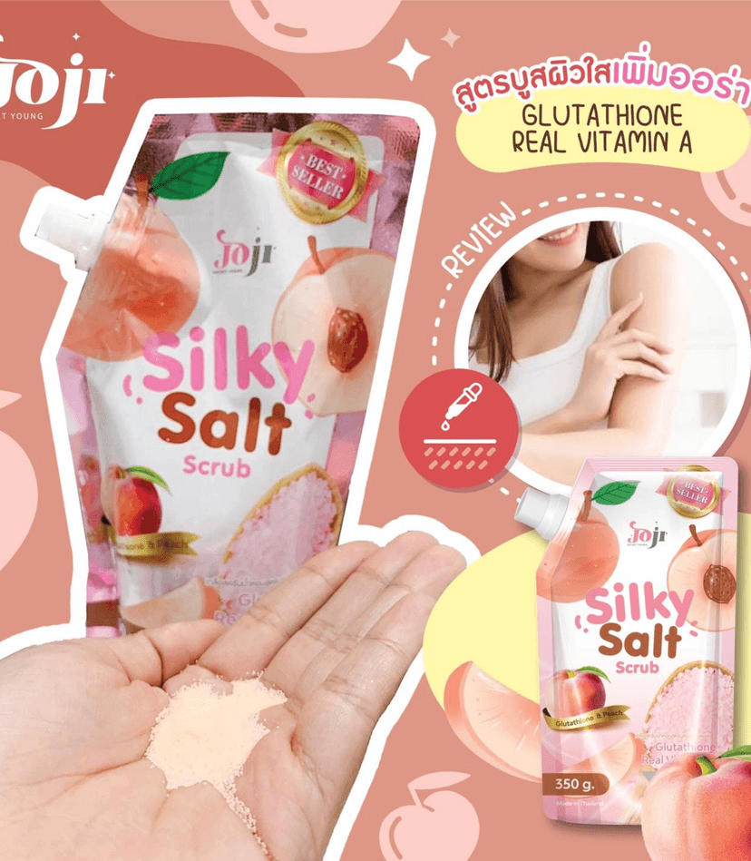 JOJI SILKY SALT SCRUB GLUTATHIONE - JOJI BODY SCRUB