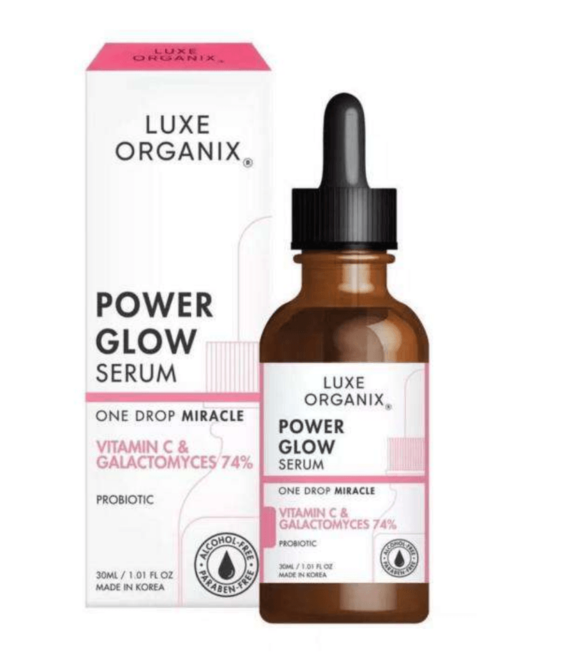 LO POWER GLOW VITA GLOW C SERUM BOTTLE 30ML - LUXE ORGANIX FACIAL SERUM