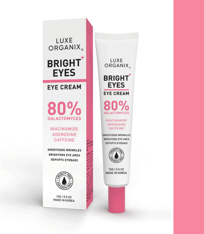LUXE ORGANIX BRIGHT EYES EYE CREAM 80% 15G - LUXE ORGANIX FACIAL CREAM
