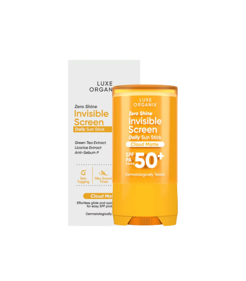 LUXE ORGANIX INVISIBLE SCREEN CLOUD MATTE 17g - LUXE ORGANIX SUNSCREEN